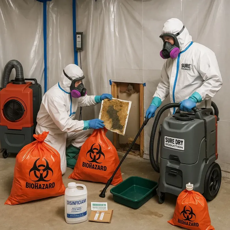 Contaminated Water Handling Protocols process in Pierce, NE